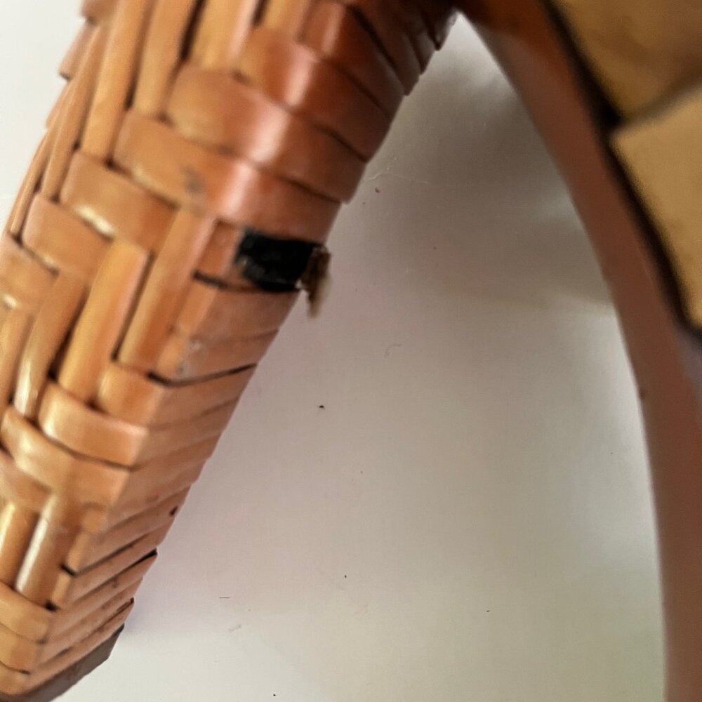 Tory Burch Brown Leather Heels - Picture 9 of 10